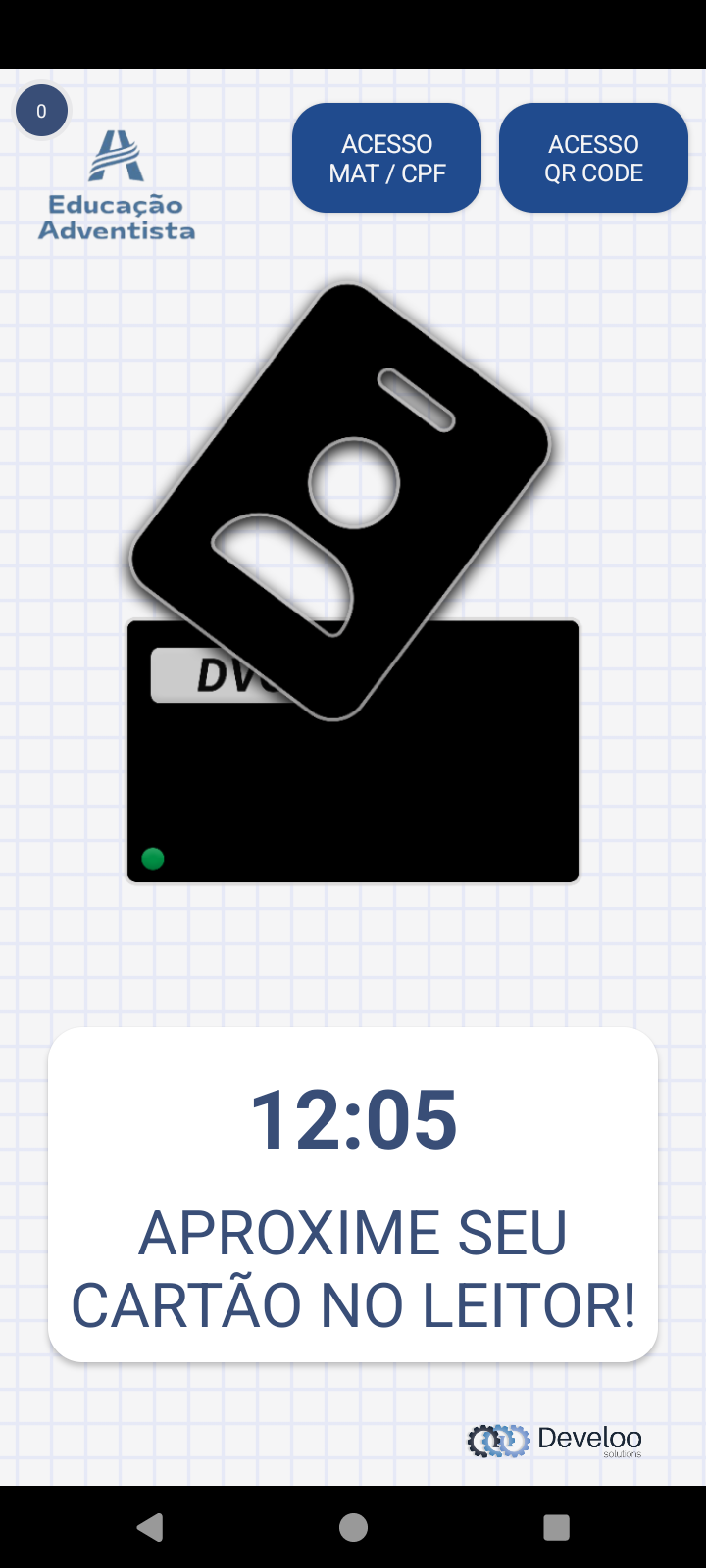 DVOSchool Control em ponto de acesso
